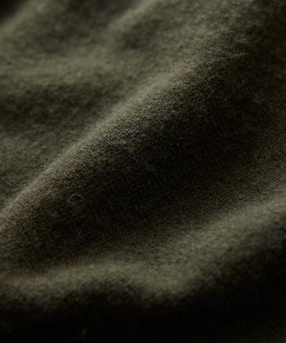 Cashmere Cardigan in Snyder Olive